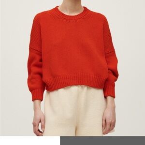 Babaa cotton cropped sweater